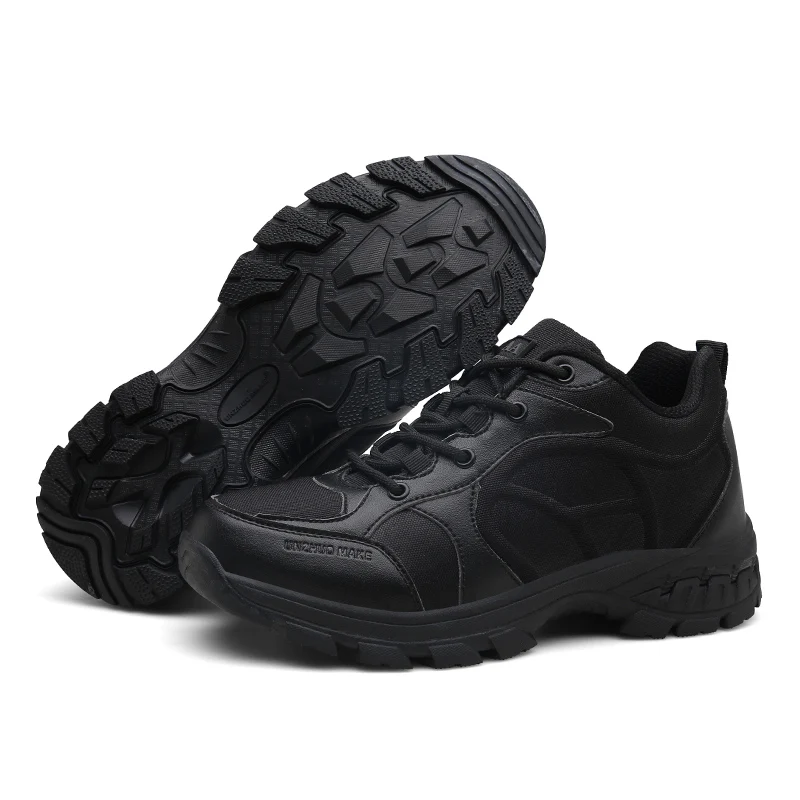 

Waterproof Outdoor Men Hiking Shoes Size 39-47 Tactical Combat Army Boots Desert Training Sneakers Anti-Slip Trekking Shoes male