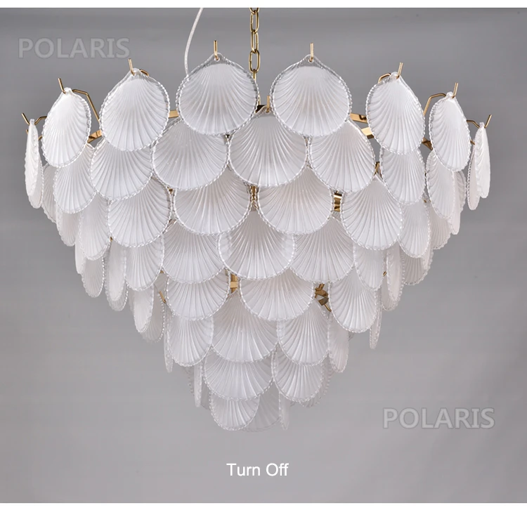 Шелковая люстра освещения стеклянные листья люстр люстра светильник подвесной светильник LED для гостиной, столовой, спальни на.