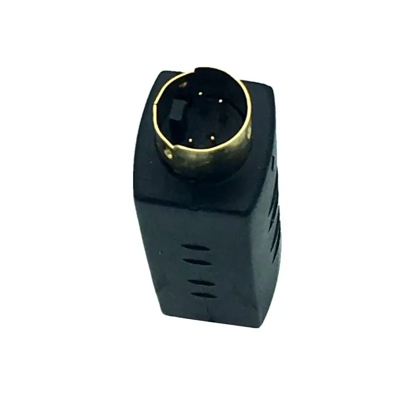 S видео штекер к RCA Женский Композитный адаптер конвертер мини Din 4 PIN