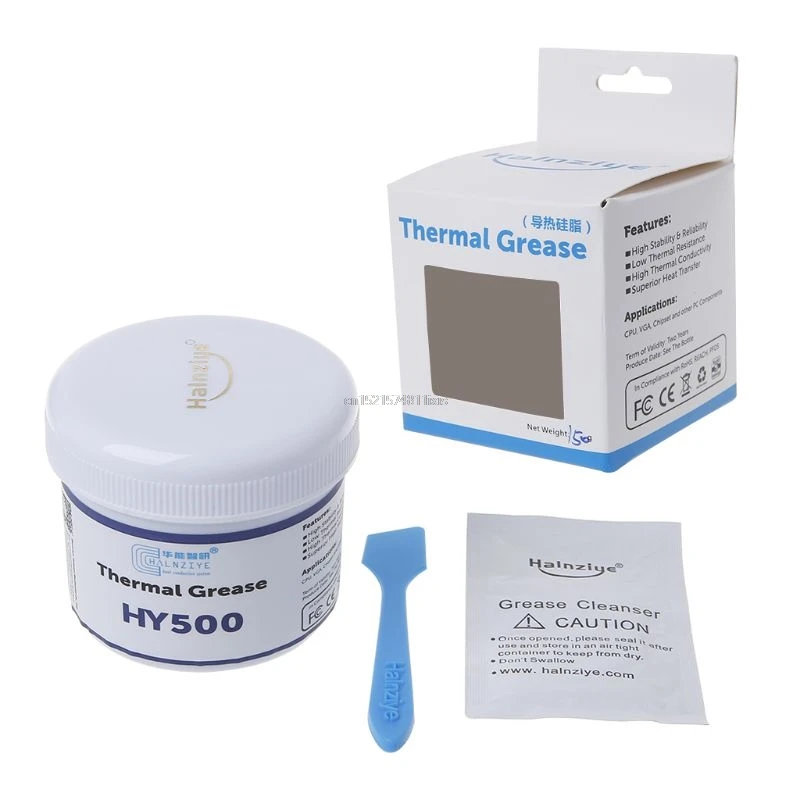 

Thermal Grease HY-410 Heat Sink Conductive Silicone Compound Paste CPU Cooling VGA LED Chipset