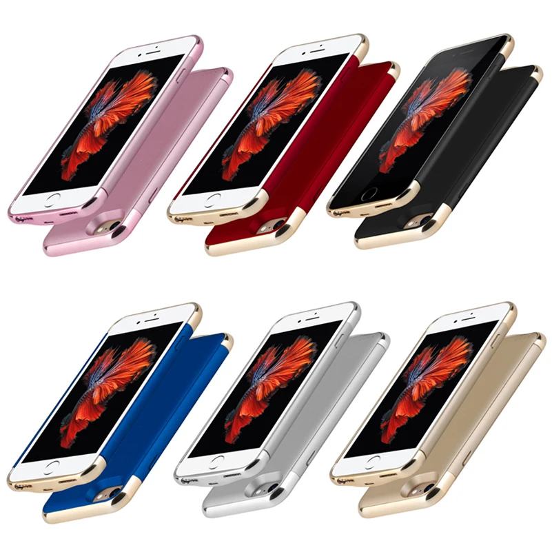 Чехол для зарядного устройства iPhone 8 7 6 s Plus внешний аккумулятор зарядное