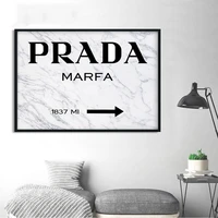 marble pattern fashion nordic canvas poster prints pictures home decor modern wall art simple modular painting for living room