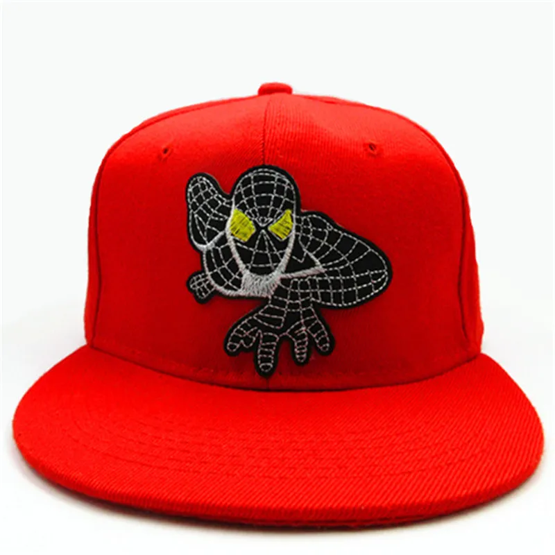 Ldslyjr 13 стиль Паук Hero хлопок красный Бейсбол Кепки хип хоп Snapback Шапки для детей и