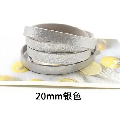 20 мм Широкий DIY сумка пряжки части Аксессуары PU шнур из искусственной кожи полосы шнура замши ремень сумки ручные аксессуары ручной работы