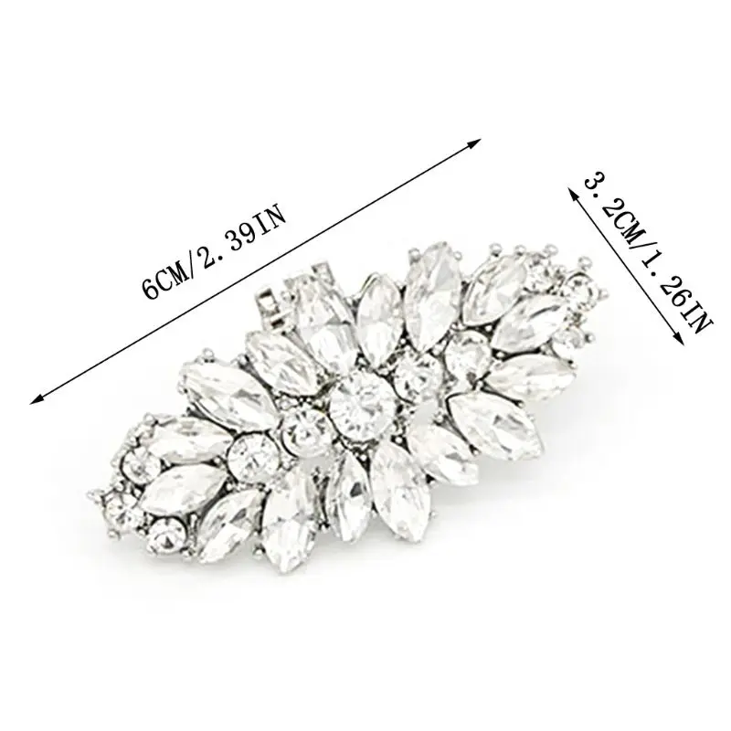 

Fashion Shoe Clip DIY Rhinestone Decoration Women High Heels Bag Dress Hat Shoe Accessories Wedding Fashion Buckle Clips Elegant
