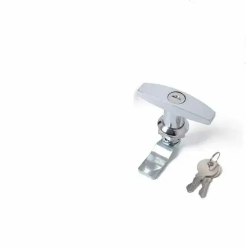 Яркий хромированный чехол с Т образной ручкой и защелкой 2 клавишами подходит для