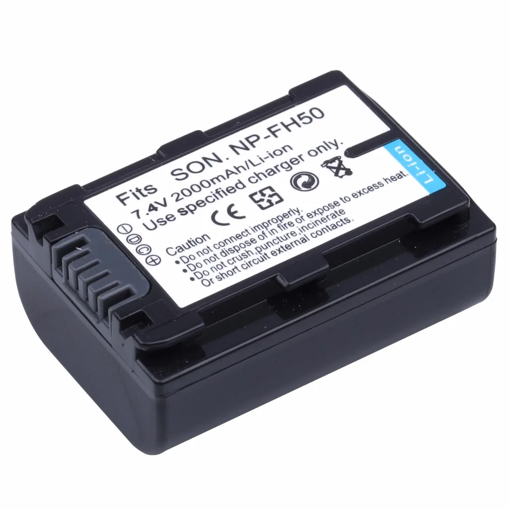 4 шт. Probty NP-FH50 NP FH50 батарея + USB двойное зарядное устройство для Sony A230 A330 A290 A380 A390