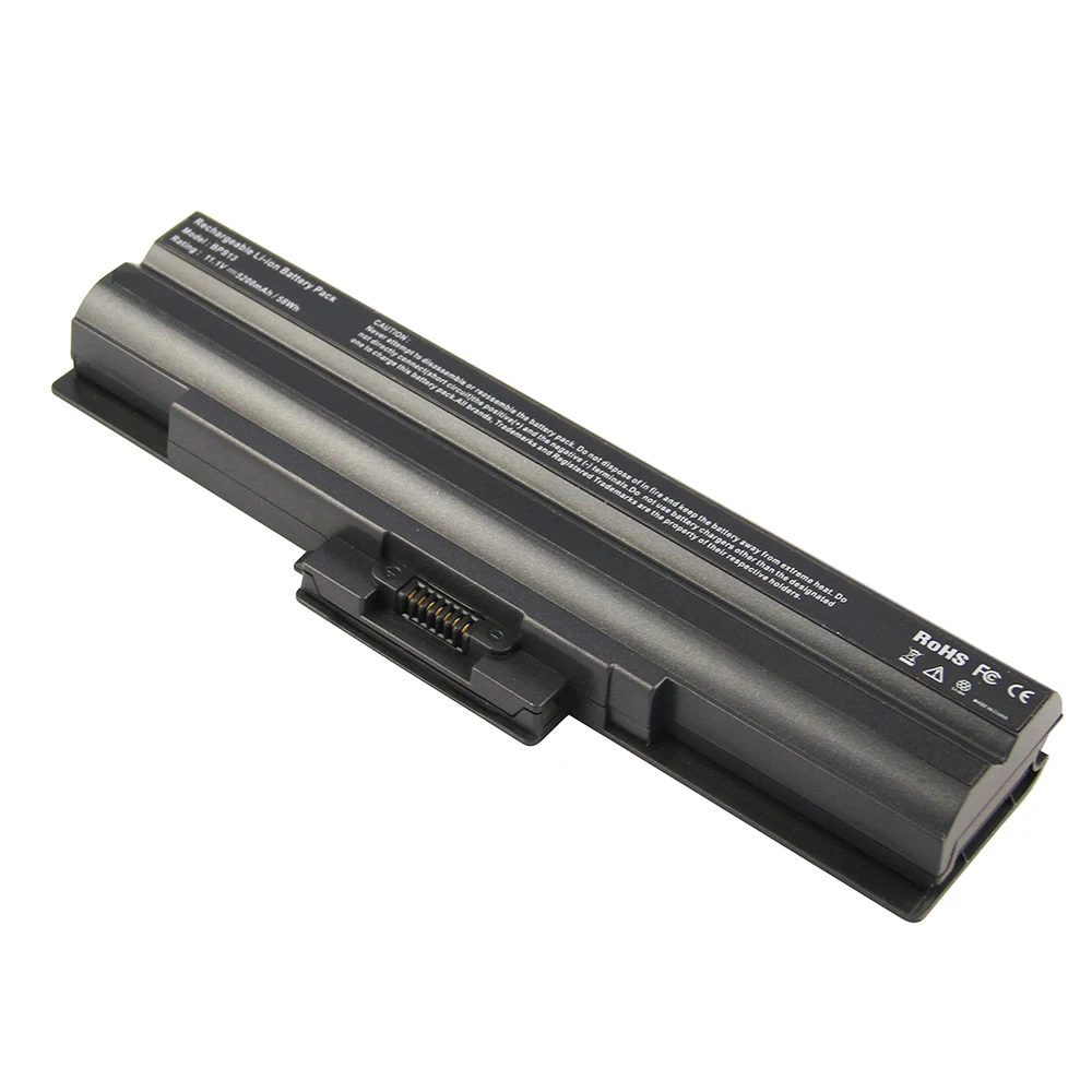 Аккумулятор 5200 мАч для ноутбука Sony VGP BPL13 BPS13A B BPS13B BPS13 VGN SR16 P FW139E FW145E FW17 FW190EBH FW190EDH SR18