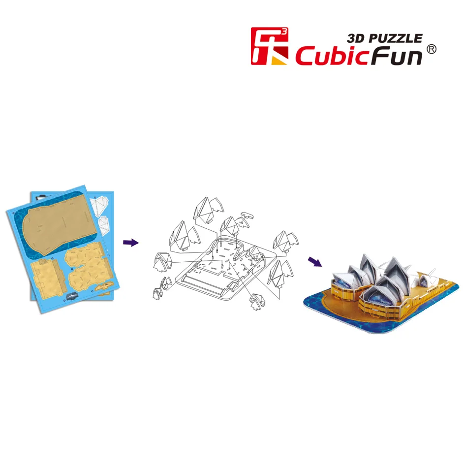 Игрушек! 3D головоломка игрушка забавная самодельная Бумажная модель мини