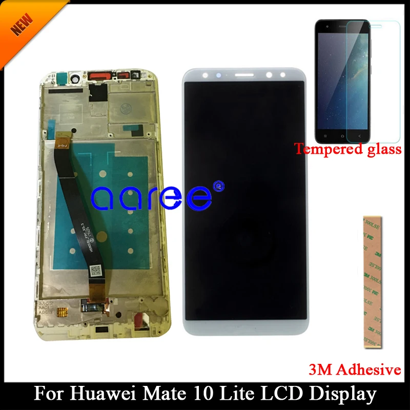 5 9 'протестированный гарантийный экран для HUAWEI Mate 10 Lite ЖК дисплей Huawei сенсорный