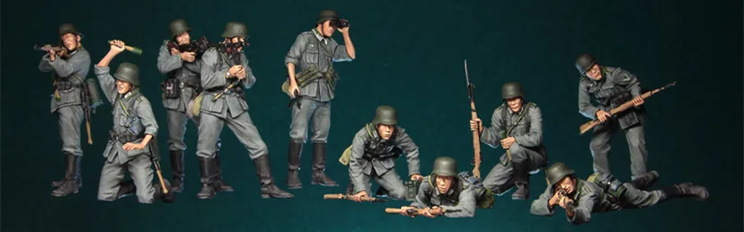 1/35 модельная фигурка из смолы комплект нераскрашенный/S28 | Игрушки и хобби