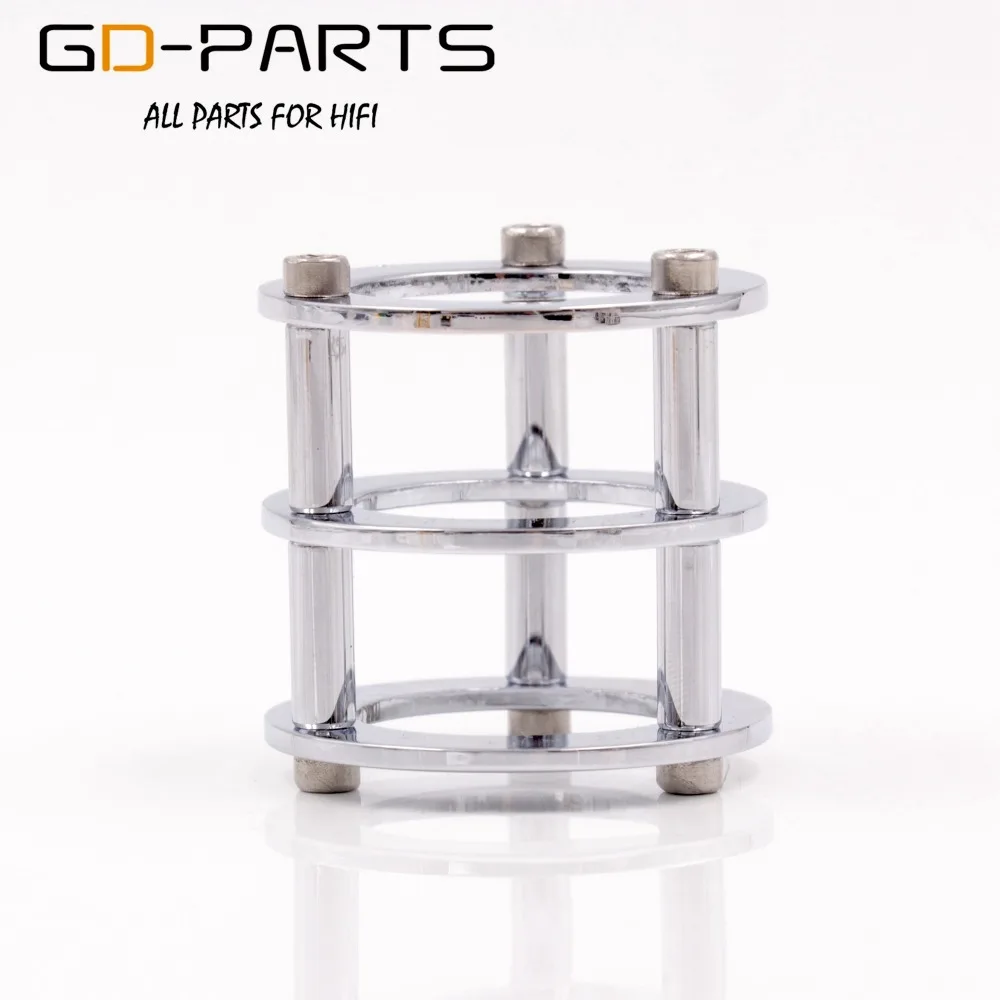 GD PARTS позолоченная латунная вакуумная трубка Защитная крышка для ECC83 6922 5687 HIFI