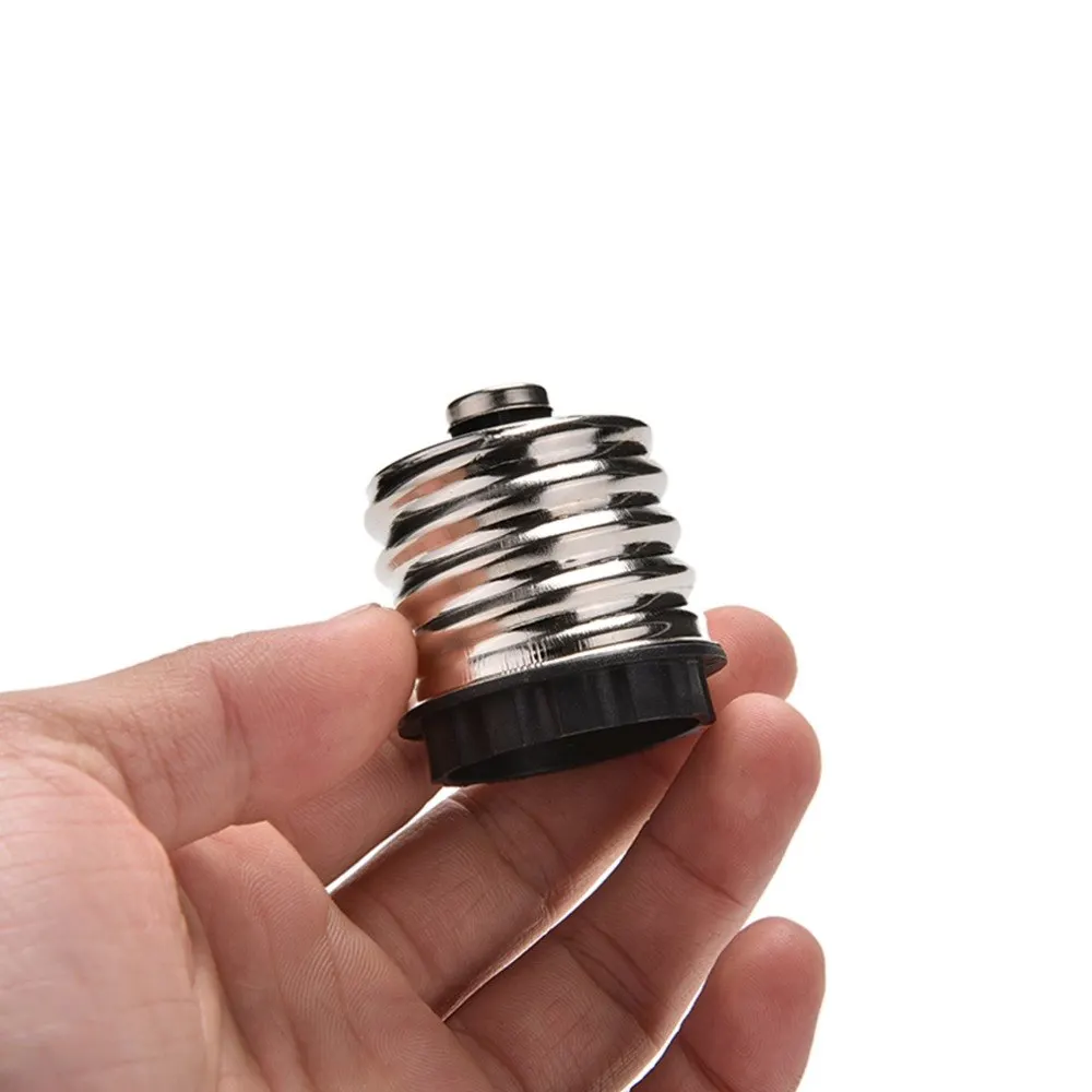 

1 шт., Цоколь для светодиодных ламп с E40 на E27, адаптер для ламп, держатель Основание конвертера, диаметр 45 мм х 40 мм, 1 шт.