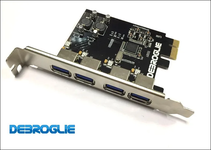 Высокоскоростной 4 портовый USB 3 0 USB3.0 PCIE PCI Экспресс контроль Расширенная карта