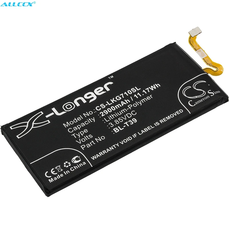 Аккумулятор Cameron Sino 2900 мАч для LG G7 Plus ThinQ + G710EM G710N LMG710AWMH LMG710EAW LMG710EM