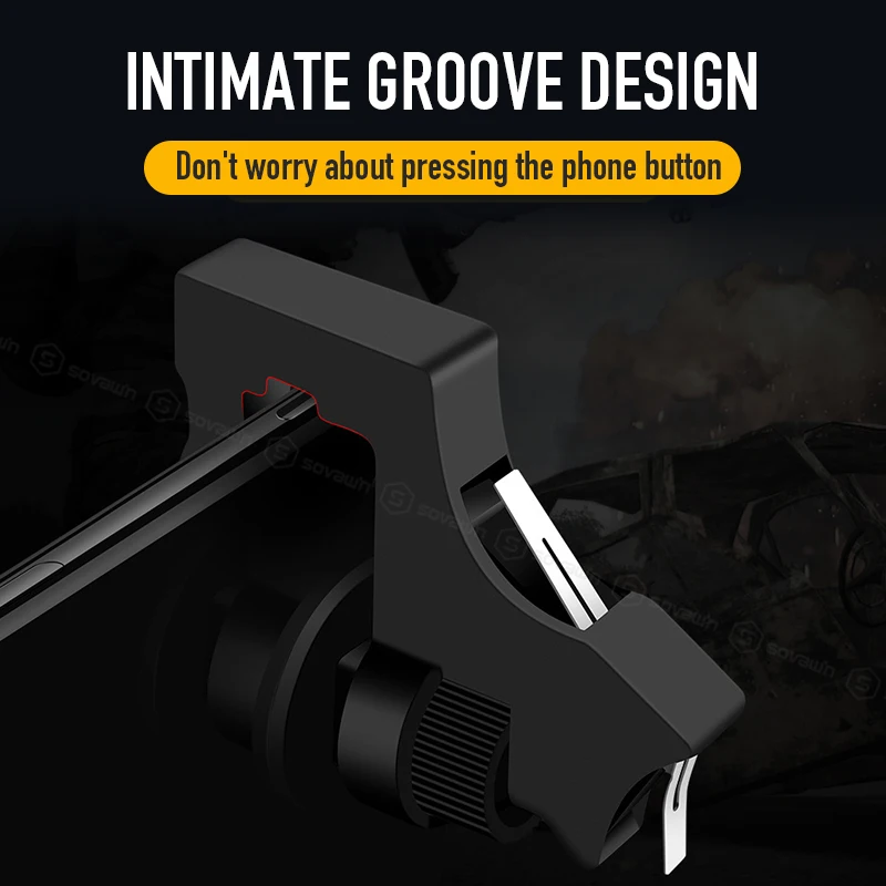 Sovawin геймпад PUBG мобильный триггер управления телефон Контролер Aim L1R1 шутер игра