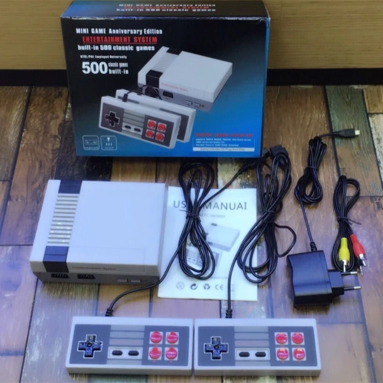 ТВ игровая консоль встроенные 620 игры видео игровая консоль игровая машина 8 бит ТВ игровая консоль мини аркадная игра ретро классический подарок