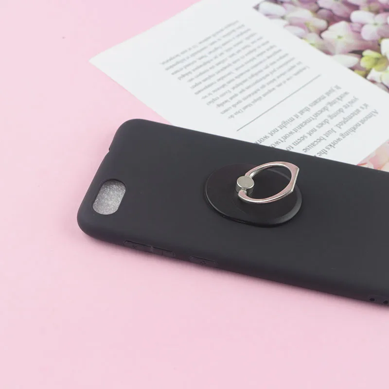 С подставкой-держателем в виде кольца чехол для iPhone 11 12 Pro Max 7 Plus X XR XS Plus/6/6s/8 5 5s SE 4S