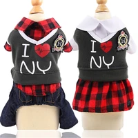 2022 fashion dog clothes spring chihuahua dog coats jackets cartoon hoodie pet dog clothes for small dogs cats pets clothing
