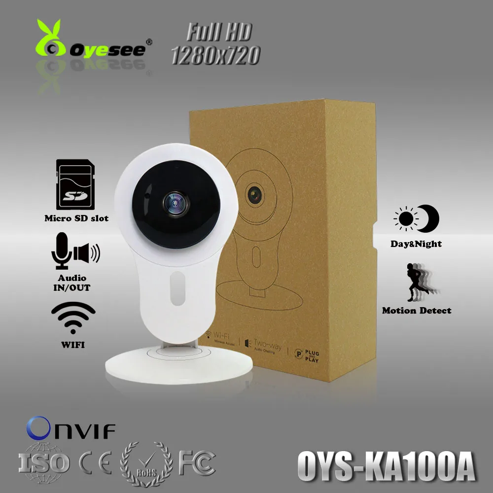 Бесплатная Доставка 720 P мини Smartlink wi-fi ip-камера Ночного Видения Зажигания и Играть