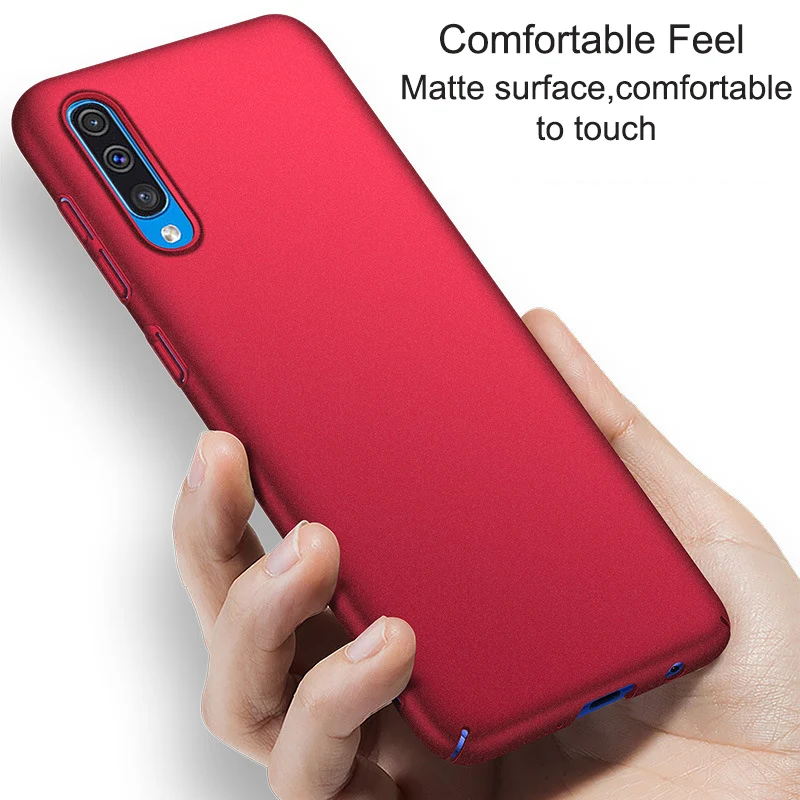 Ультратонкий матовый чехол KEYSION для Samsung Galaxy A50 A30 A20 A10 жесткий чехол-накладка из