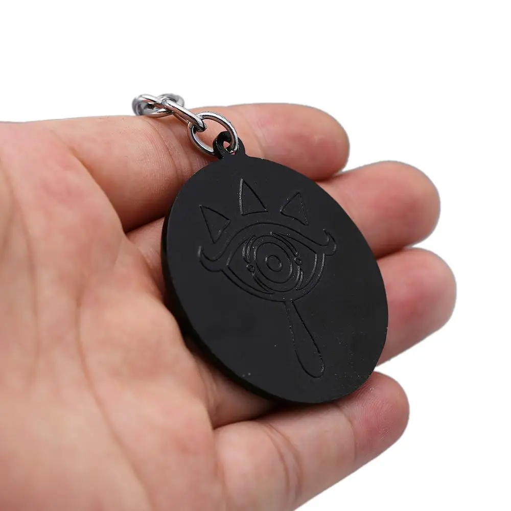Игра Легенда о Зельде брелок мужской Металлический Щит подвески для ключей круглый брелок женский брелок для портфелей, для ключей