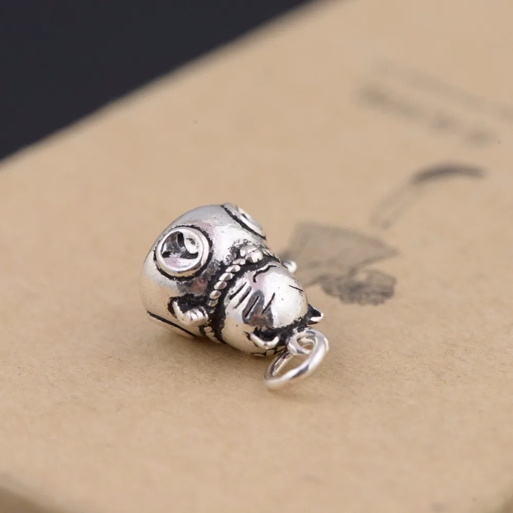 Подвеска Счастливый Кот серебряная 1 шт. A2280|pendant charms|charm charmsilver cat charm |