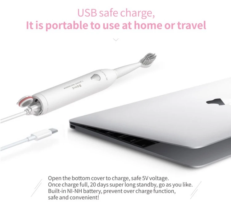 OJV электрическая автоматическая зубная щетка ультразвуковая вибрационная sonicbritch