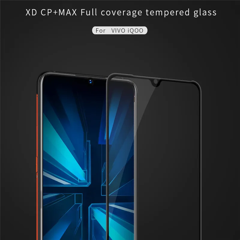 NILLKIN Nano XD CP + MAX полное покрытие анти взрыв антибликовое закаленное стекло