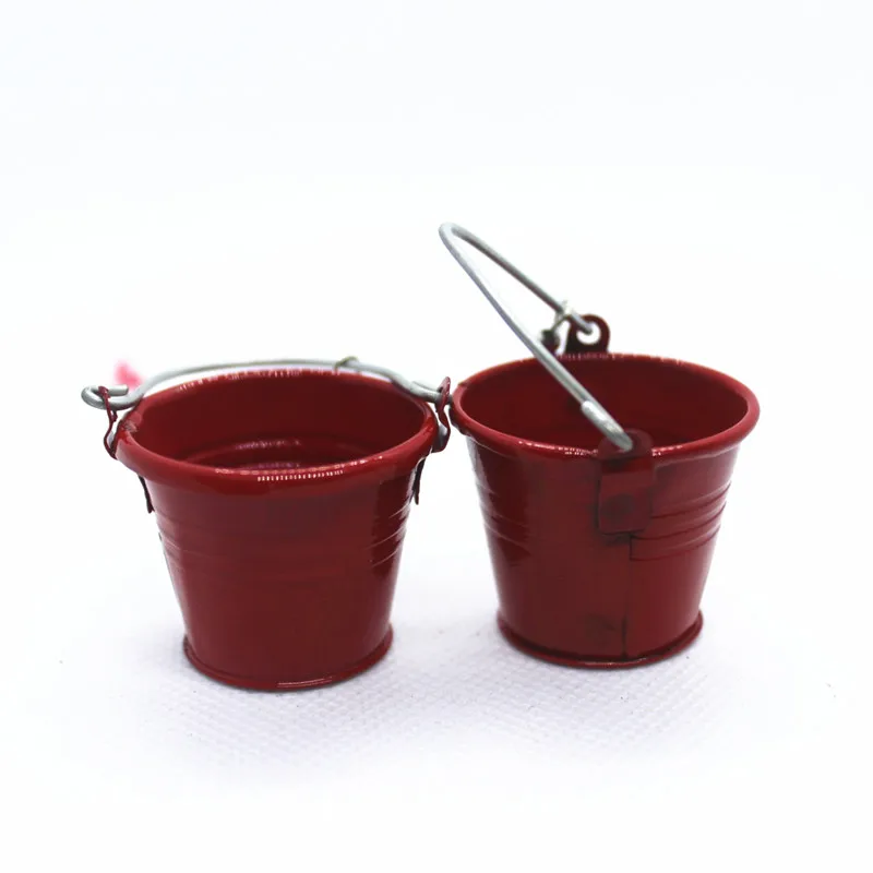 Женские мини серьги в виде ведра модные и творческие украшения ручной работы