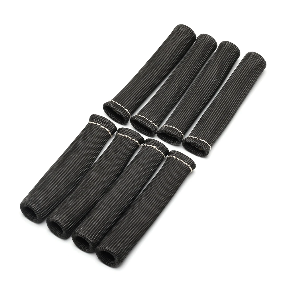 8 шт. новые 1200 градусов свечи зажигания проволочные сапоги Защитная крышка тепло