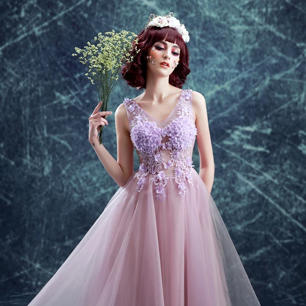 Свободное длинное платье в викторианском стиле с цветочной вышивкой|long dress|dress