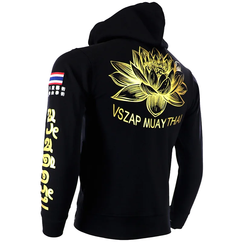 Толстовка с длинным рукавом VSZAP BUILT 2 FIGHT MMA fight Muay Thai, Рубашка mma, одежда mma, толстовка с эластичным офсетным принтом