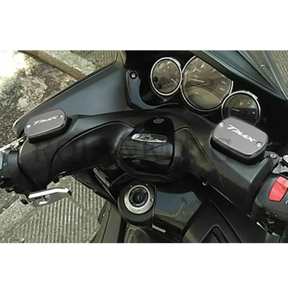 С логотипом TMAX Мотоцикл с ЧПУ задняя крышка резервуара для Yamaha Tmax530 t max 530 XP530 TMAX530