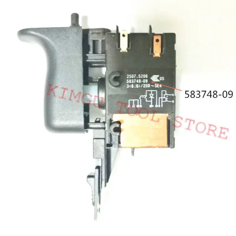 Переключатель 583748 09 03 для DEWALT D25101K D25102K D25103K D25104K D25112K D25113K D25114K D25122K D25123K DWC24K3