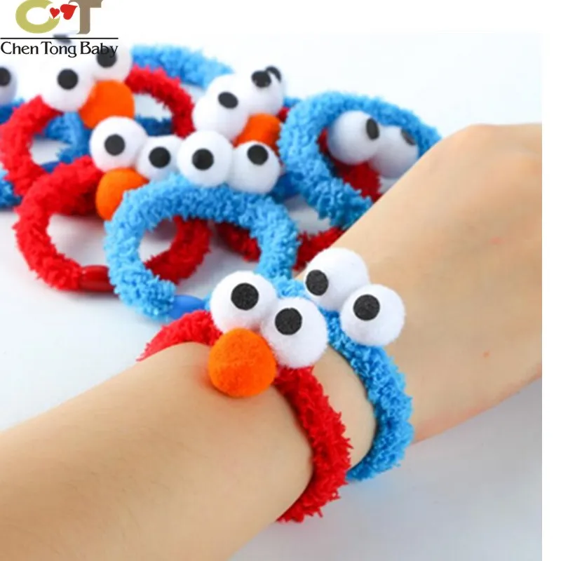 Кунжут Streetaimo ELMO Плюшевые игрушки игрушка Косметика Аксессуары для волос 3 цвета WJ01