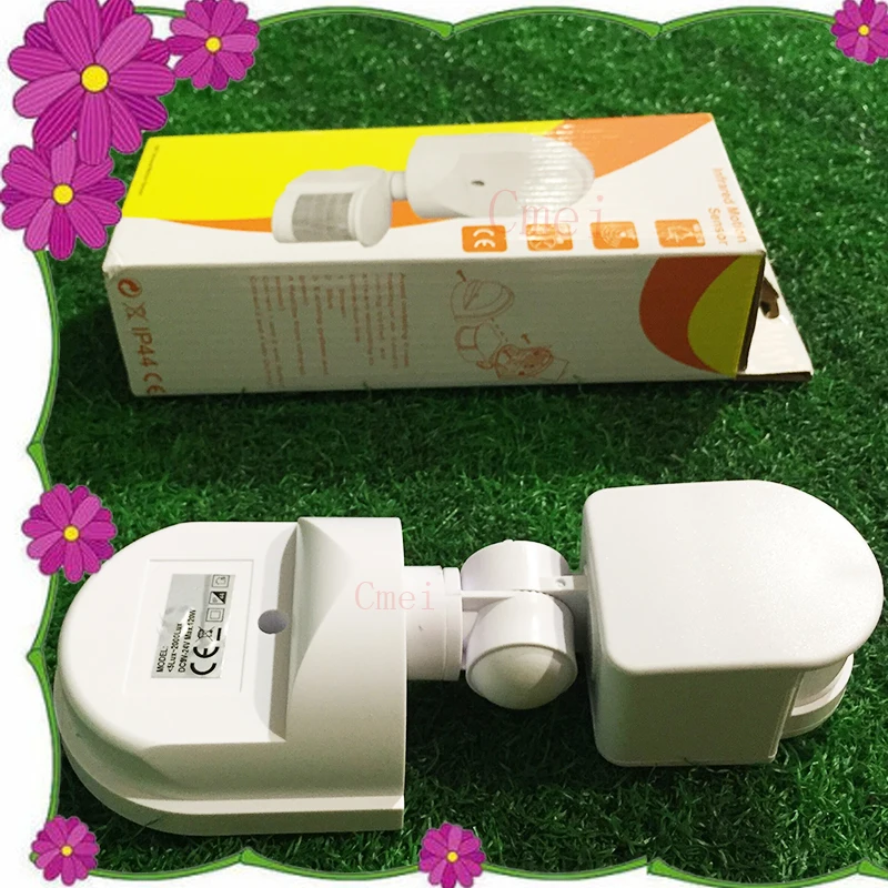 Бесплатная доставка автоматический регулируемый инфракрасный датчик движения