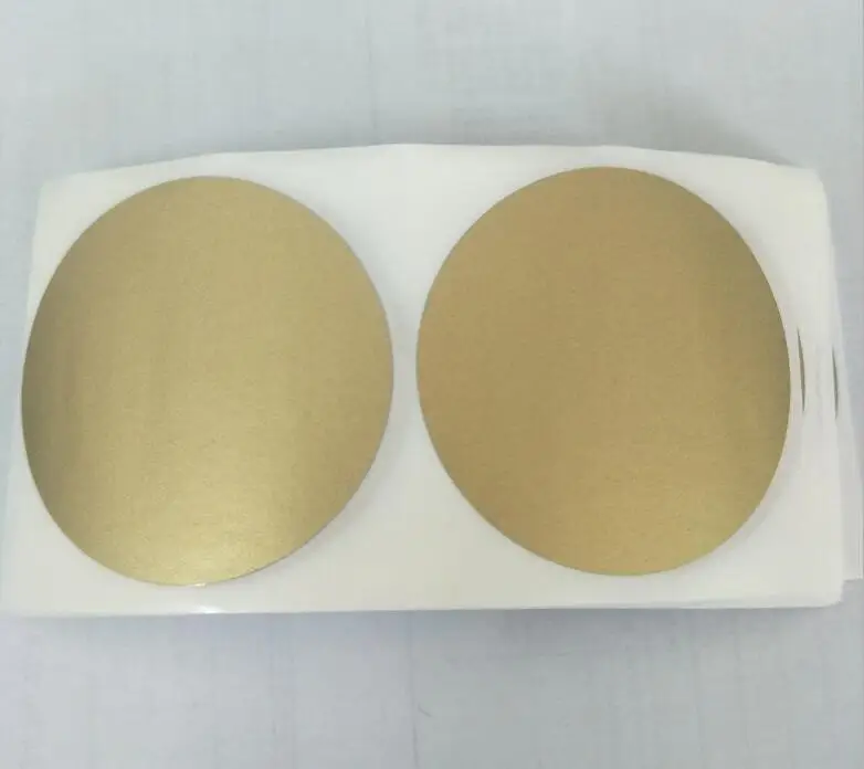 50mm round Наклейки для рукоделия, открытки, наклейки для рукоделия, креативные наклейки на заказ, Золотая любовь - Цвет: 50mm round