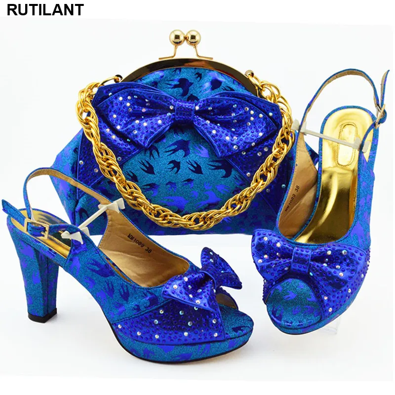 Новые женские итальянские вечерние туфли лодочки в африканском стиле комплект