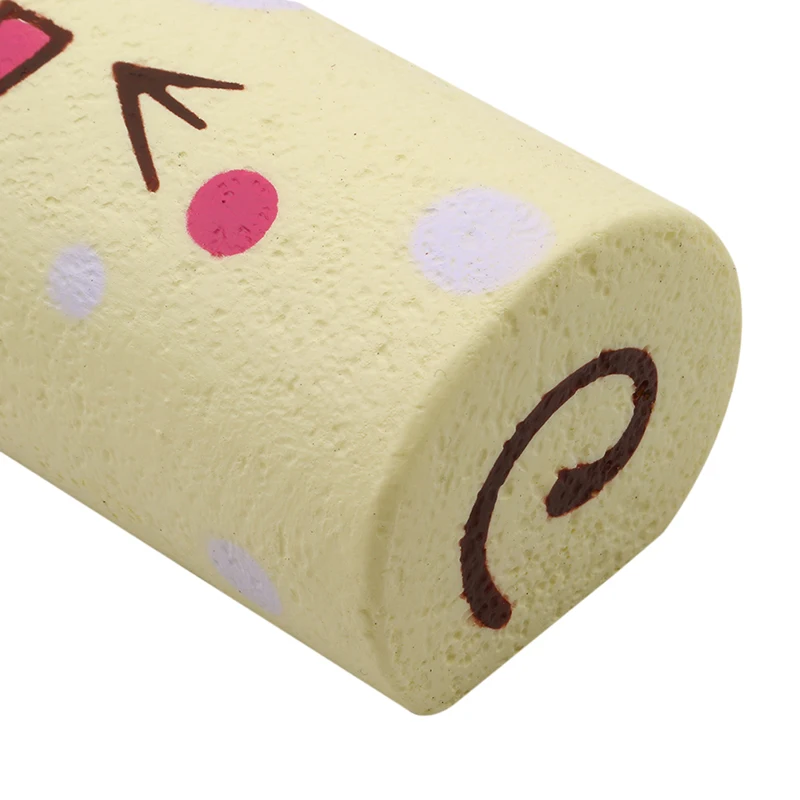 Новый дизайн Swiss Roll Торт Форма Моделирование игрушки замедлить рост Squeeze отскок