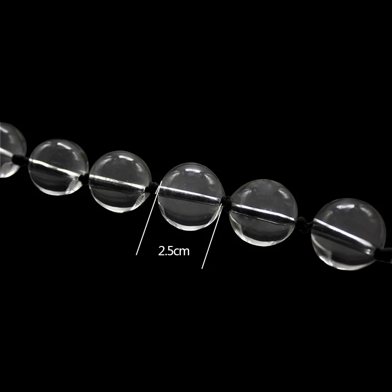 Стеклянный анальный шарик Массажная Анальная пробка простаты эротические