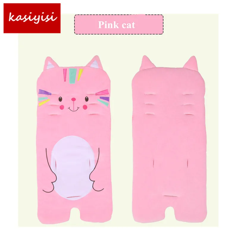 

Stroller Cotton Mat Thickened Pure Children In Winter Warm Dining Chair Cushion Baby Car Accessories General