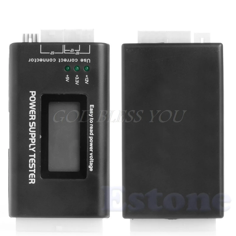 ЖК-ПК компьютер 20/24 Pin 4 PSU ATX BTX ITX SATA HDD тестер источника питания | Электроника