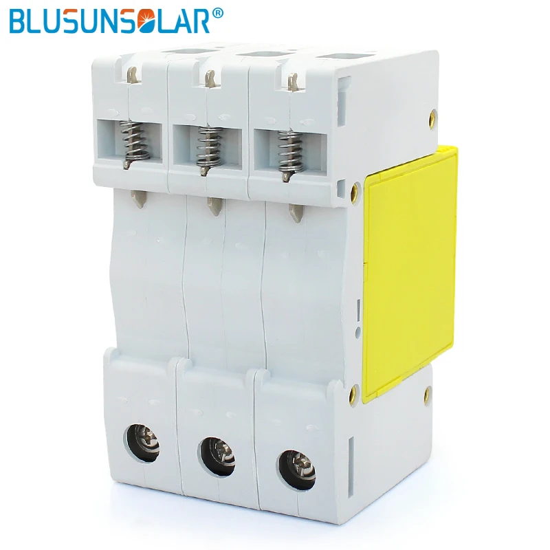 Высокое качество 3P 20KA 110V 220V 385V AC din-рейка SPD Защита от перенапряжения