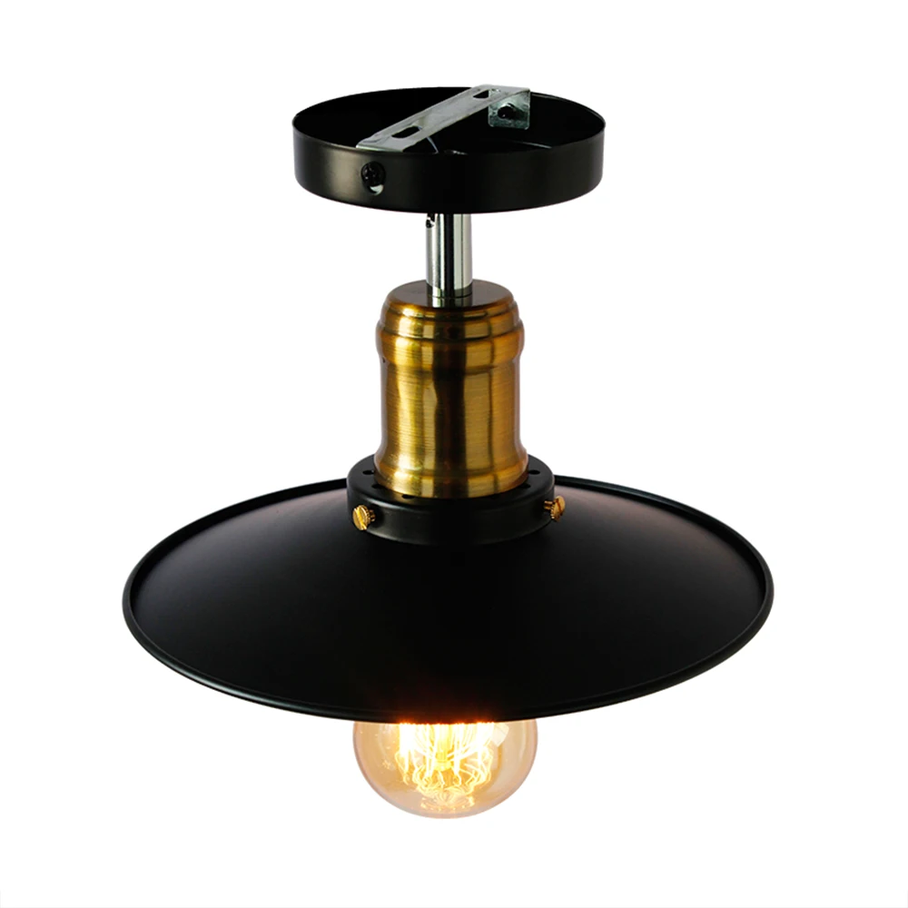 Промышленный потолочный светильник винтажные потолочные светильники в стиле