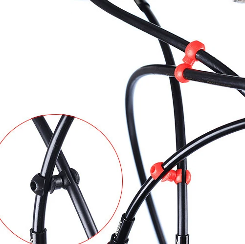 Велосипедный крест-линия зажимы наручники &quotмедузы&quot Пряжка дом шланг