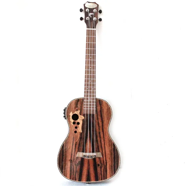 30 дюймов все Blackwood Baritone акустическая электрическая укулеле с шпренгельная Стяжка
