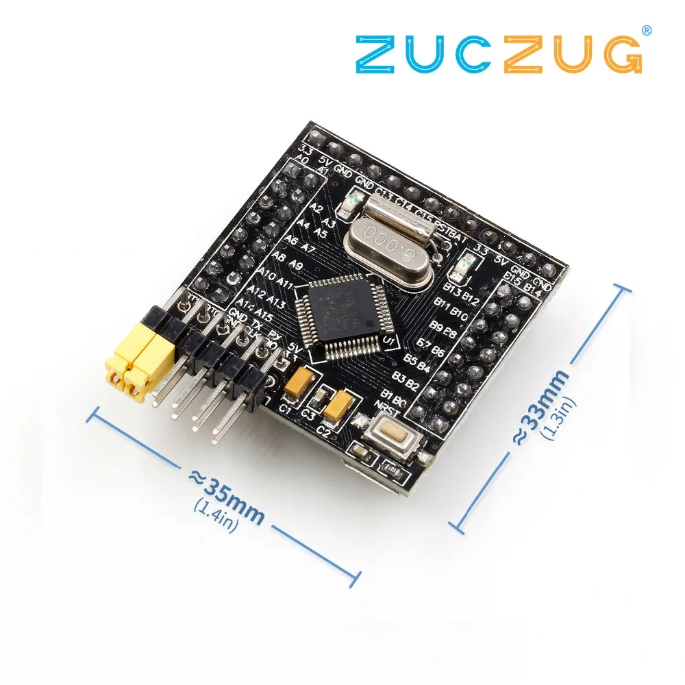 1 шт. MINI STM32F103C8T6 минимальная системная плата/основная пластина/передача/ультра