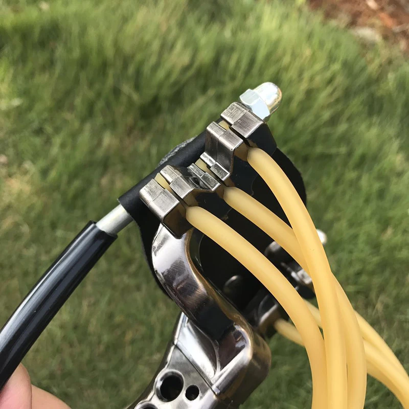 2020 Новая Мощная охотничья Рогатка с 2 резиновыми трубками профессиональные