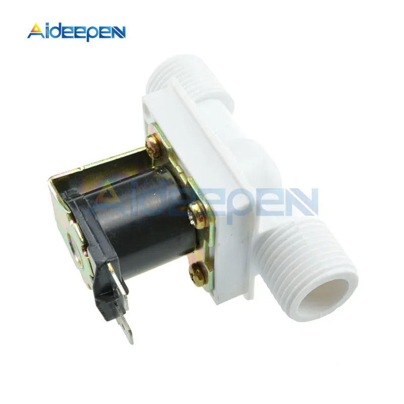 1/" DC12V AC220V пластиковый Соленоидный клапан Магнитный диспенсер для стиральной машины для питьевой воды пневматический переключатель регулятора давления